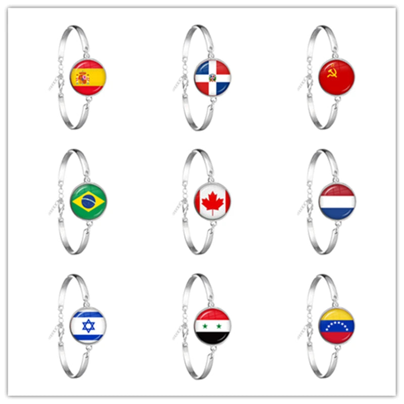 FIFA World Cup Country Chain Bracelet